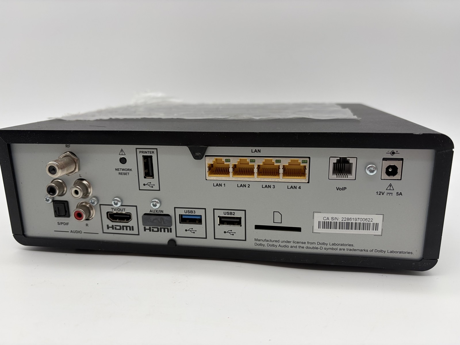 Sagemcom F@ST 3890 Cable Modem Router Gigabit WiFi 4 Port