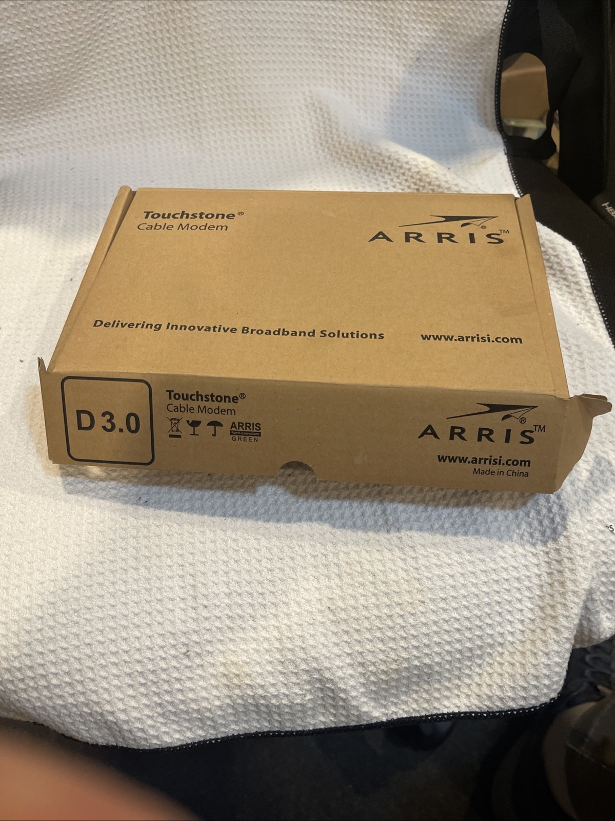 Arris D3.0 Cable Modem Model CM820A/NA, New, CMAC