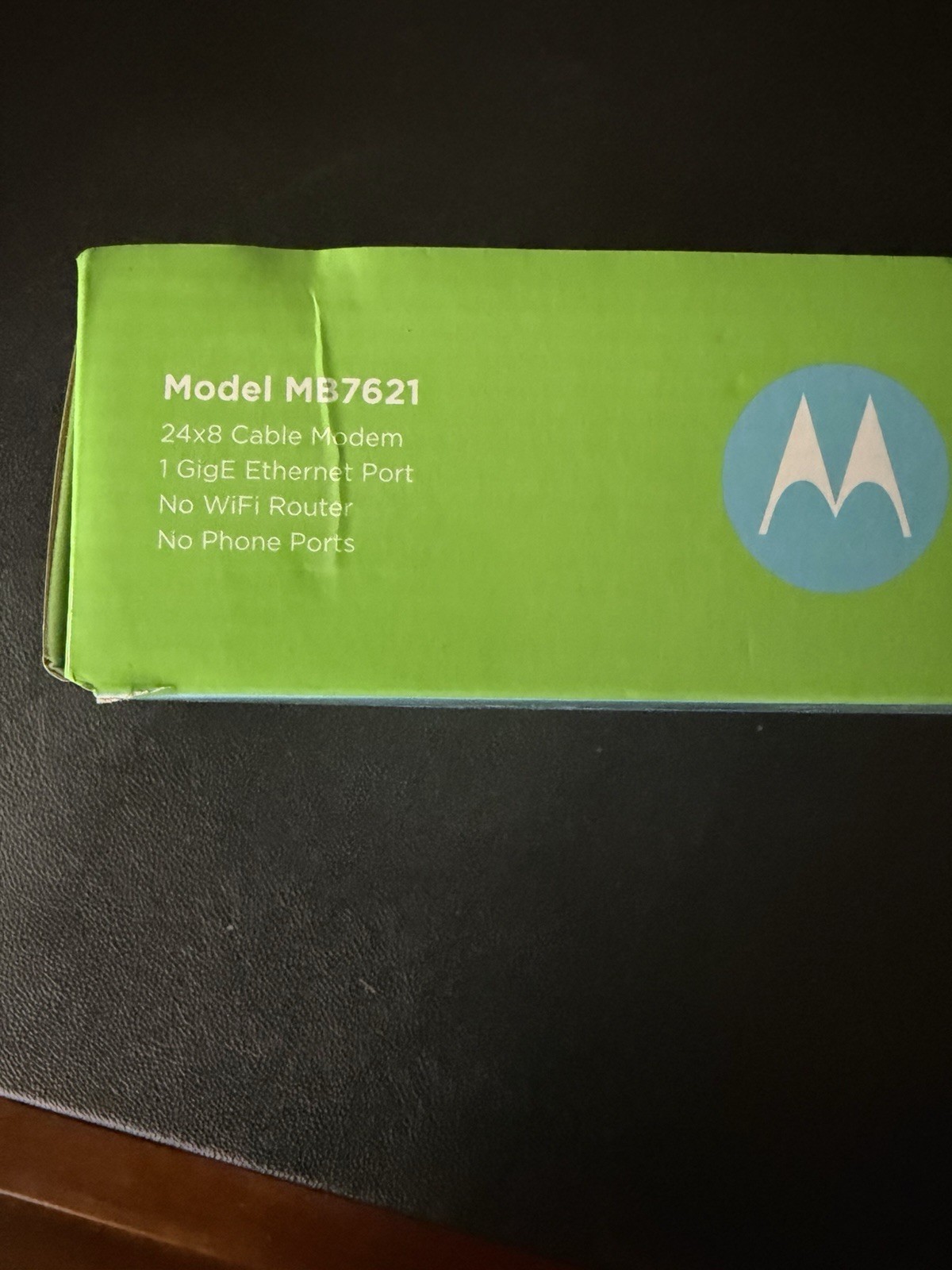 Motorola MB7621 Cable Modem 24×8 DOCSIS 3.0 Xfinity Cox Spectrum 900 Mbps