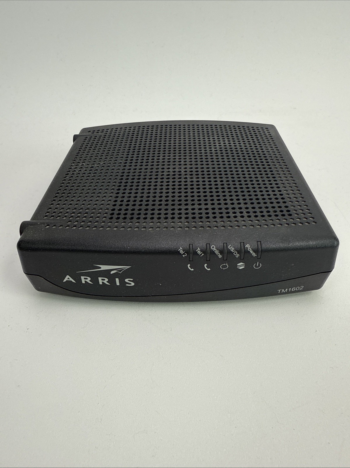 ARRIS Touchstone TM1602A Cable Modem With Power Cord Charter Optimum Spectrum