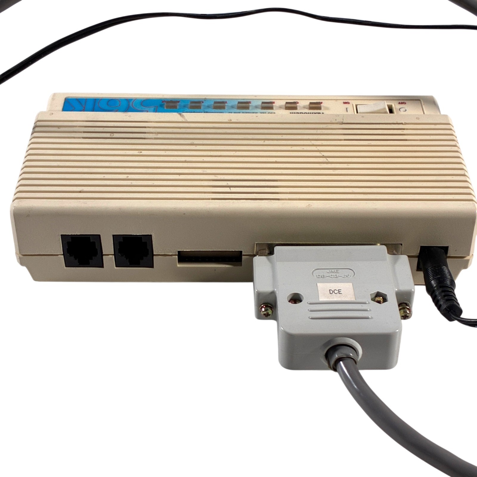 USRobotics Sportster 56K External Dial-Up Modem Model 0701 00568603 w/ Cable