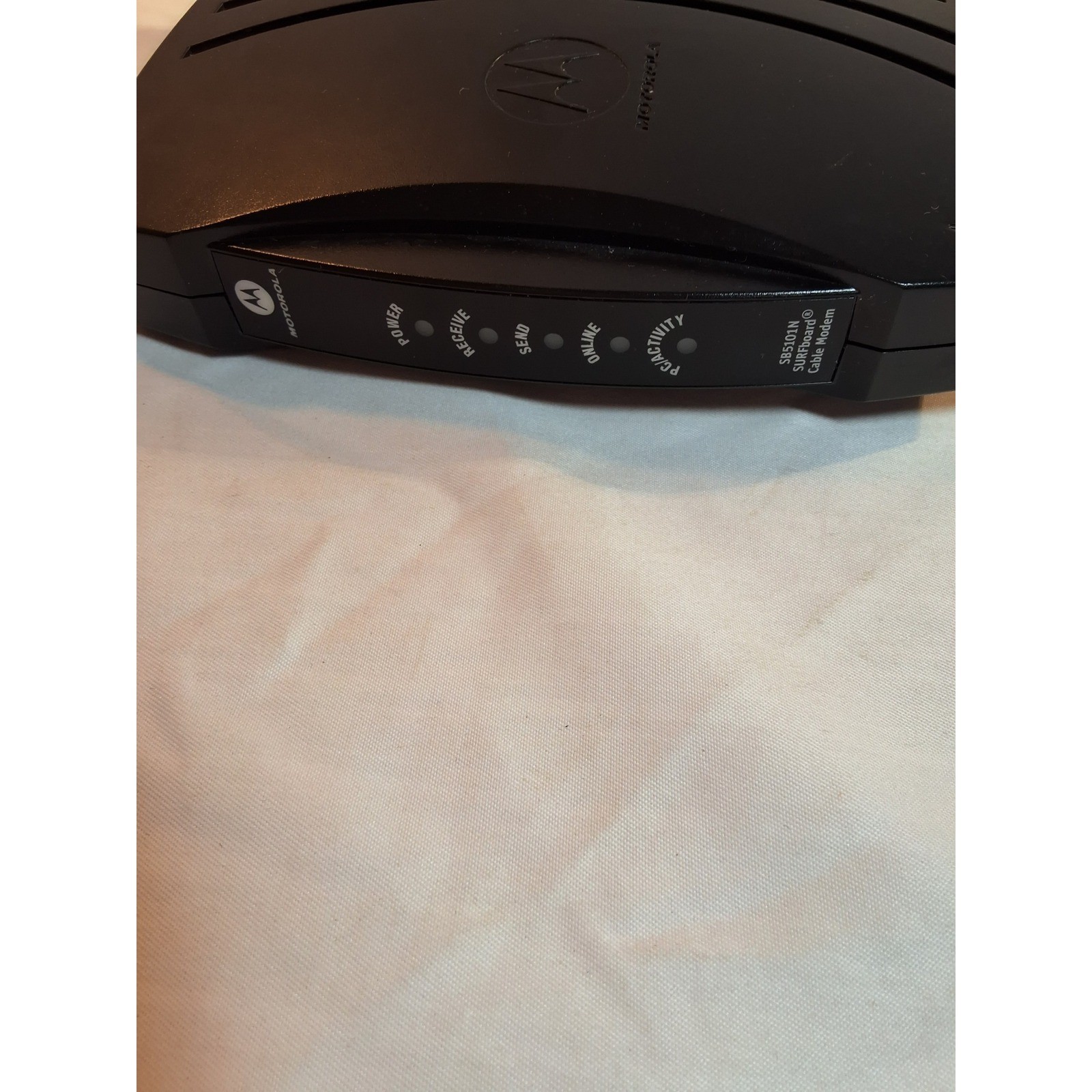 Motorola SURFboard SB5101N Cable Modem Black Networking Device SB5101N-00