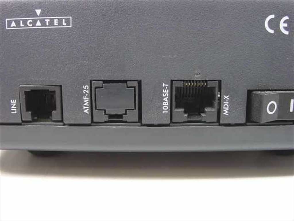 Alcatel ISDN Asymmetric Digital Subscriber Line Modem PN 3EC18202AAAA 1000 ADSL