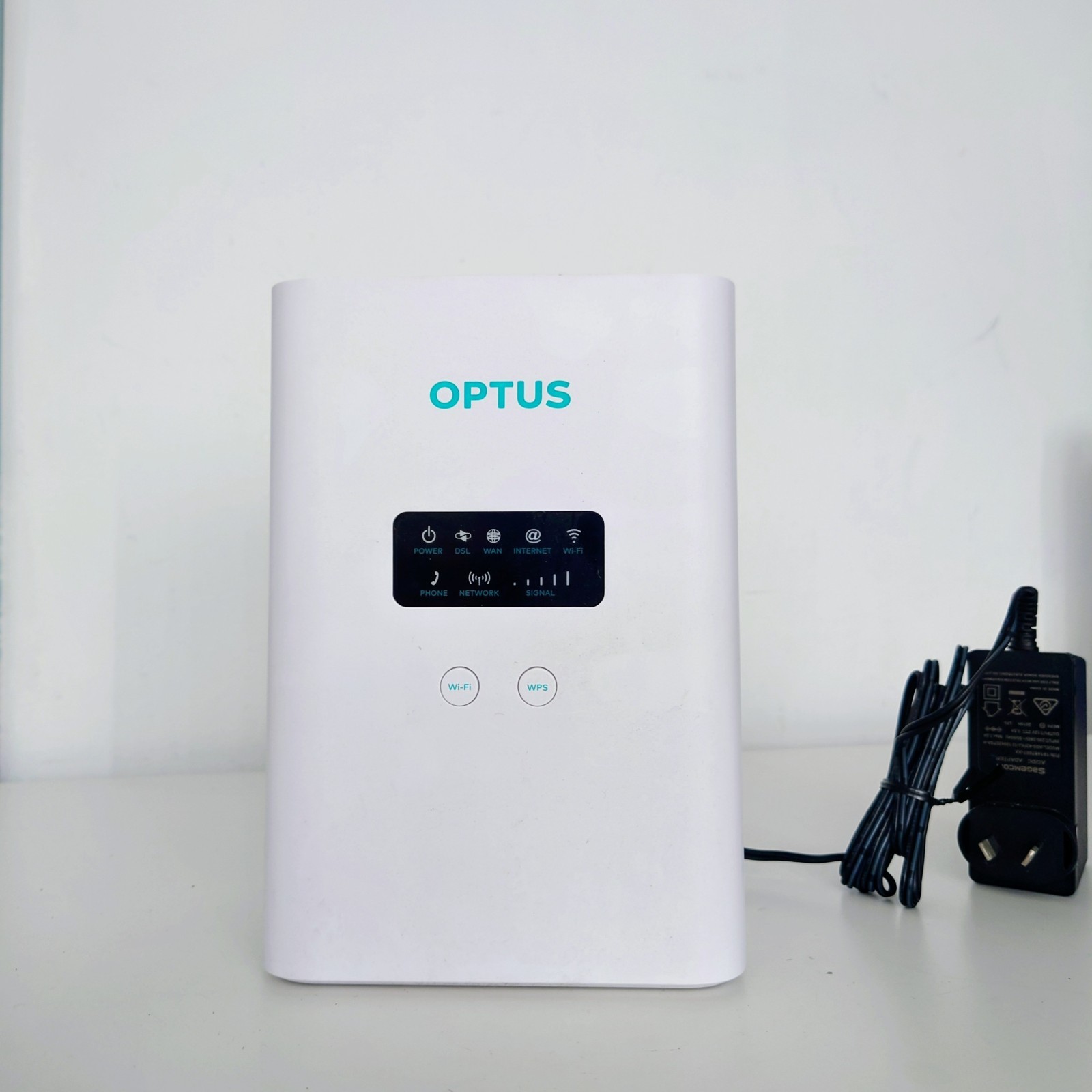 Optus Sagemcom F@ST 5366 LTE Gateway Modem Router – Wi-Fi – With Power Adapter