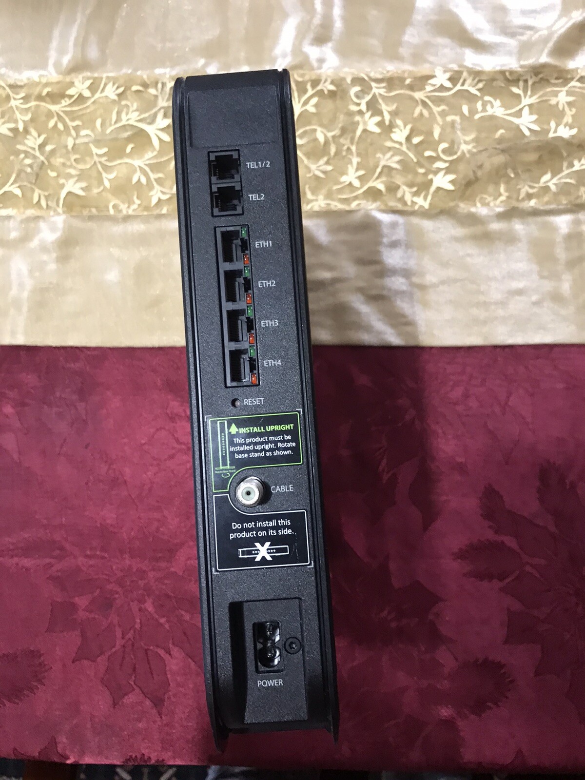 Ubee | DVW32CB | Advanced Wireless Voice Gateway Modem & Router W/O Power Adapt