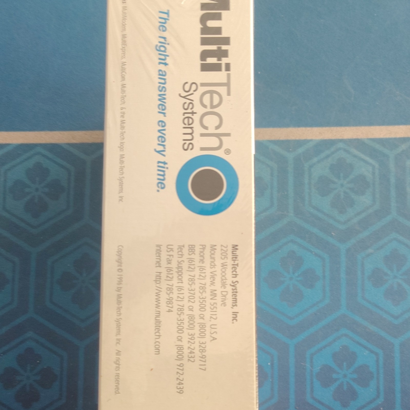 MultiTech Systems MultiModem ZPX 56K PCI Dial-Up Data/Fax Modem MT5634ZPX-PCI