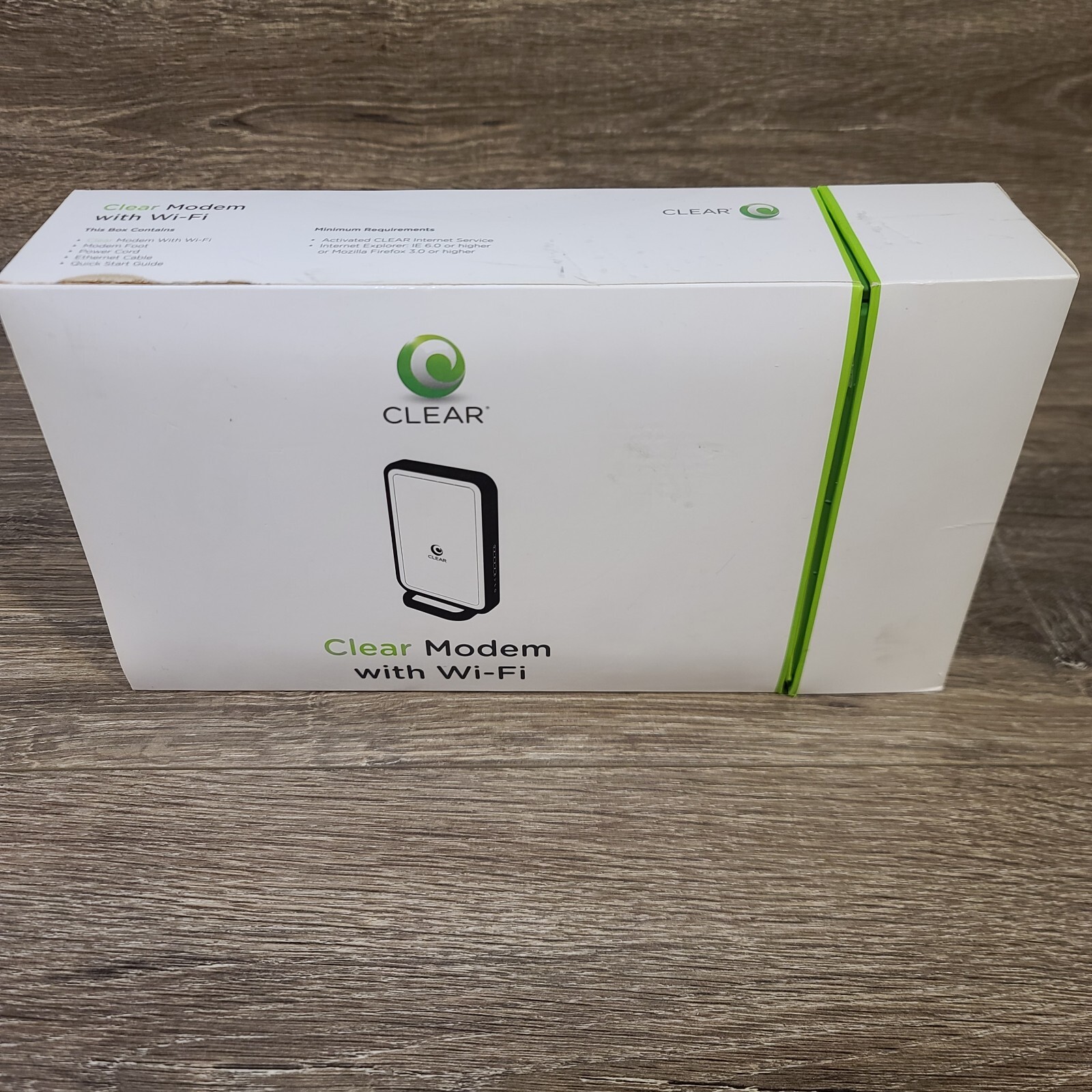 Clear Modem With Wifi Model# WIXFBR-117 Used In Box