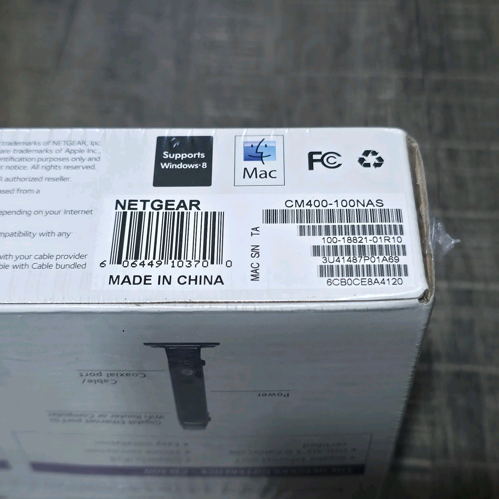 Netgear CM 400 High Speed Modem Cable Xfinity New Sealed