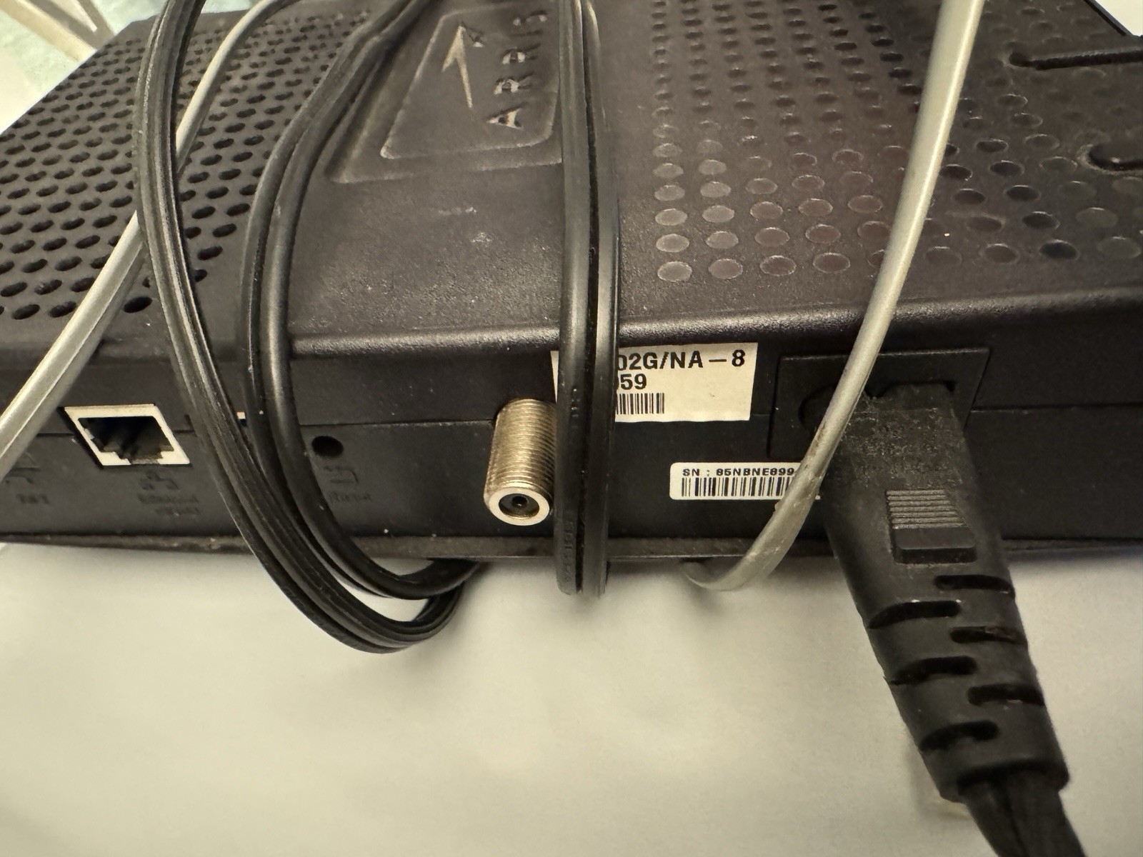 Arris TM602G/CT Modem