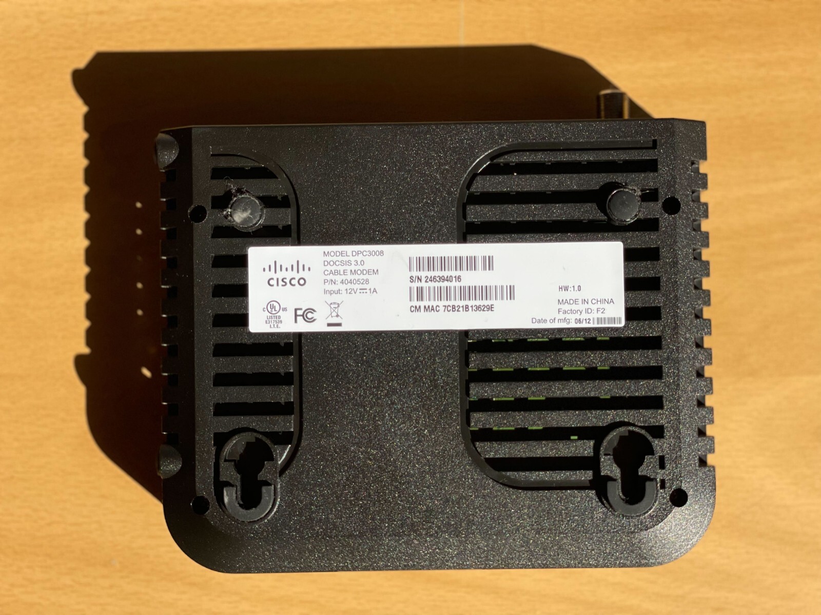 DPC3008 Cisco DOCSIS 3.0 Cable Modem