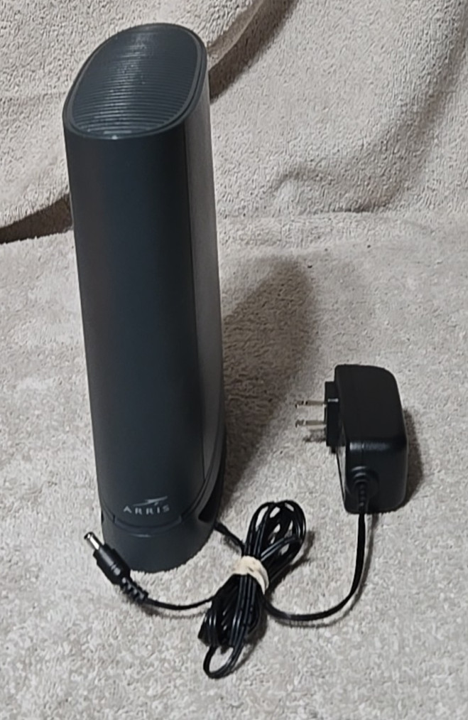 ARRIS CABLE MODEM ROUTER COMBO ~ G34 ~ Fast DOCSIS 3.1 Gigabit WiFi 6 – 1 Gbps