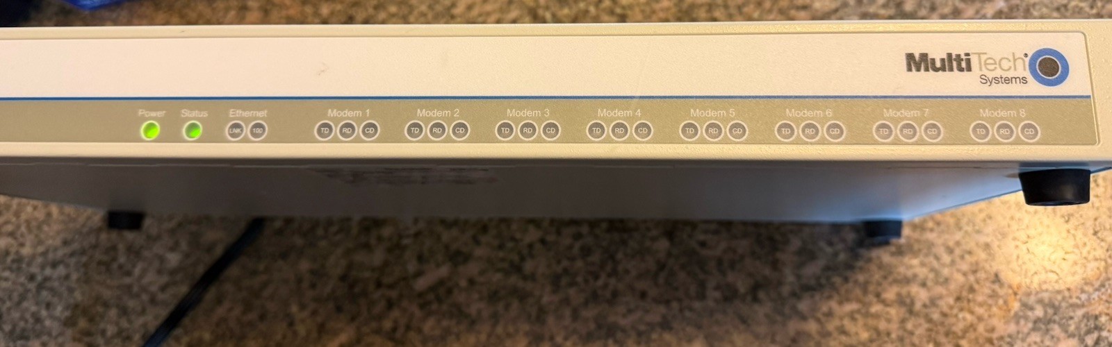MultiTech Systems FaxFinder V.34 Fax Server FF830 ~ 8 Modem System