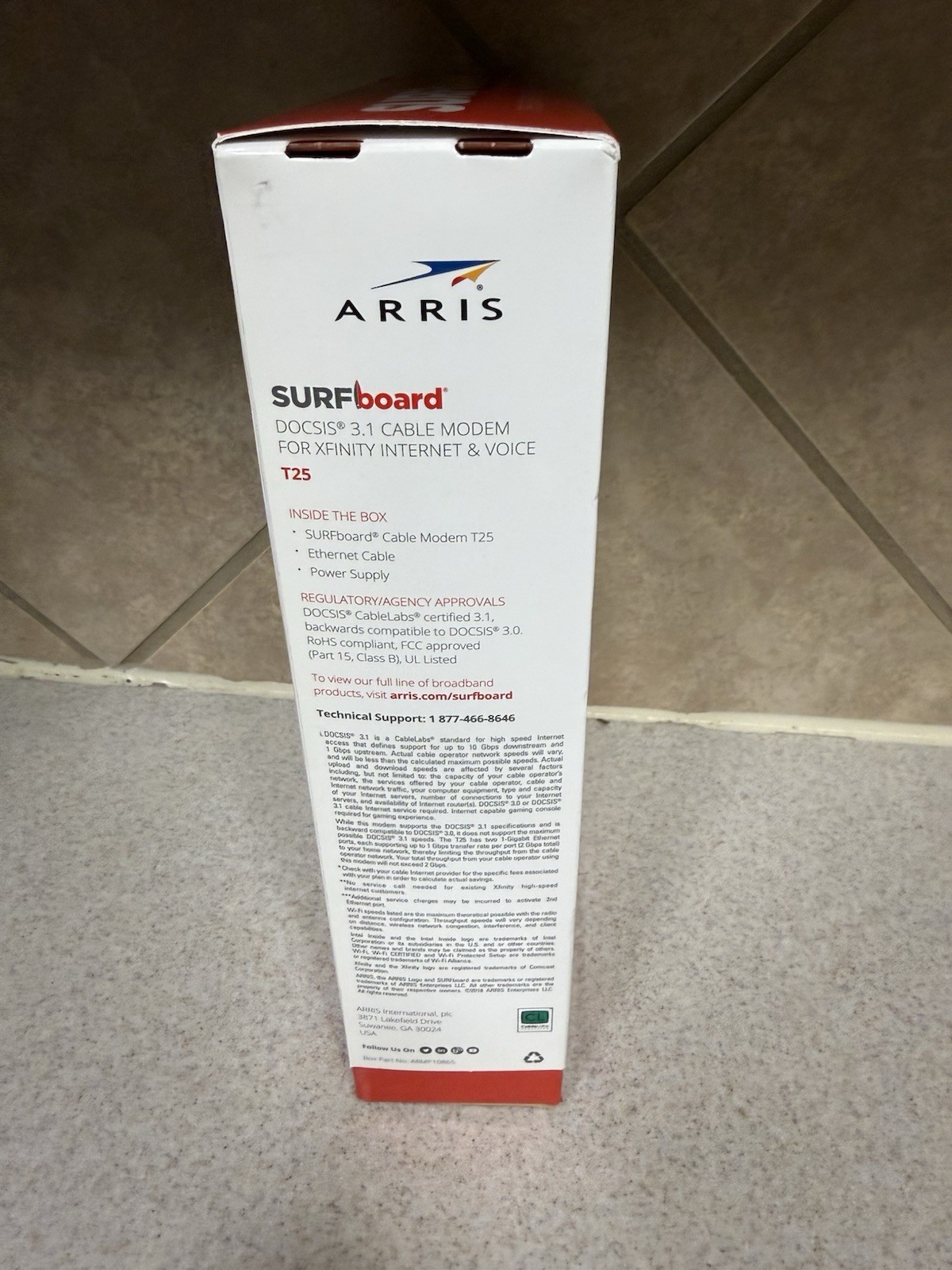 Arris Surfboard DOCSIS 3.1 Cable Modem – T25 Open Box Brand