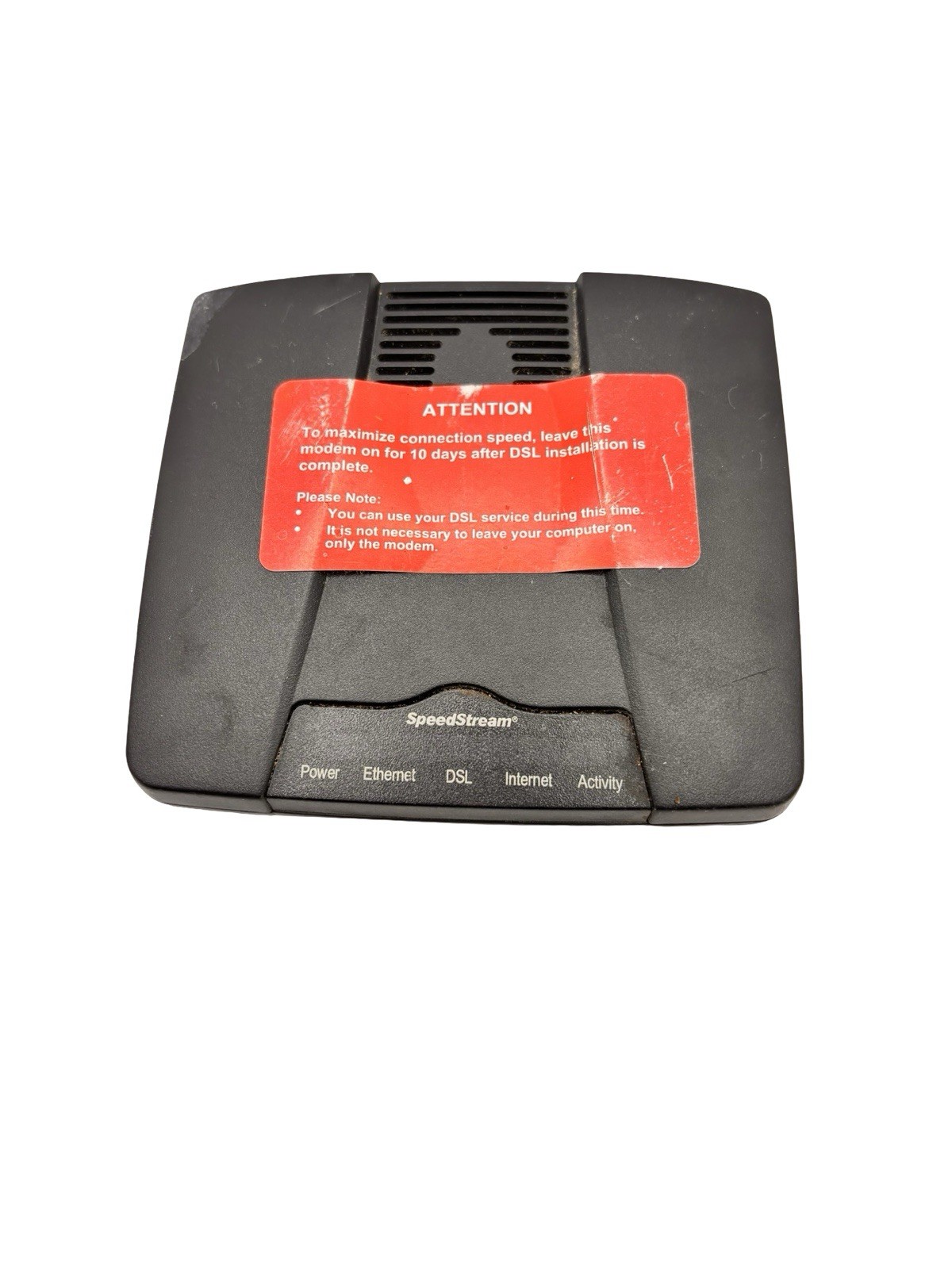 SpeedStream DSL Modem Ethernet Internet Gateway Vintage Tested