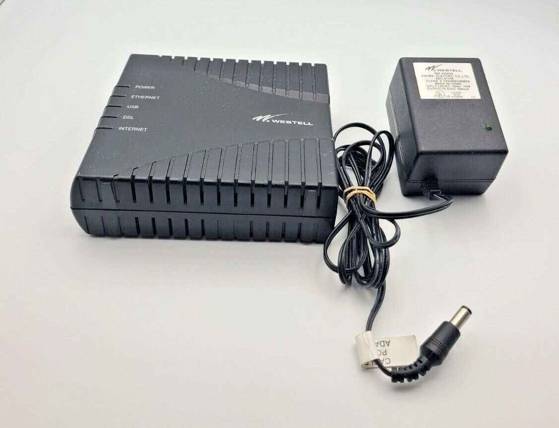 Westell Model C90-610030-06 Black DSL Router