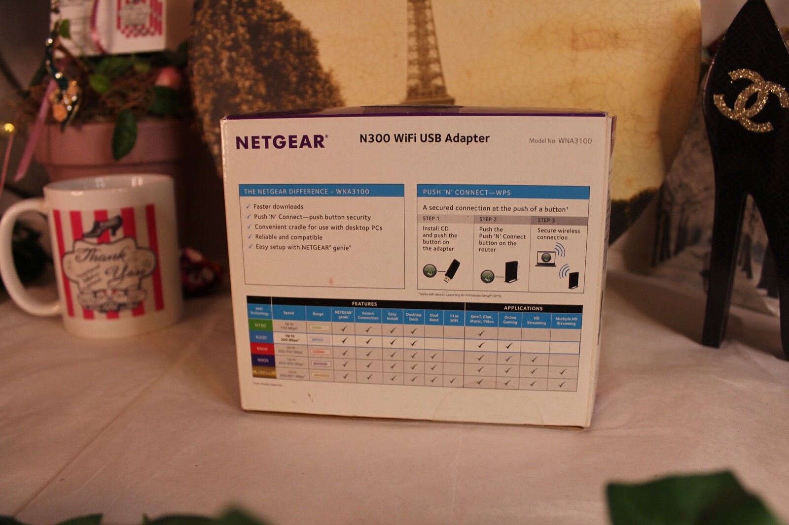 NETGEAR N300 WIFI USB ADAPTER!