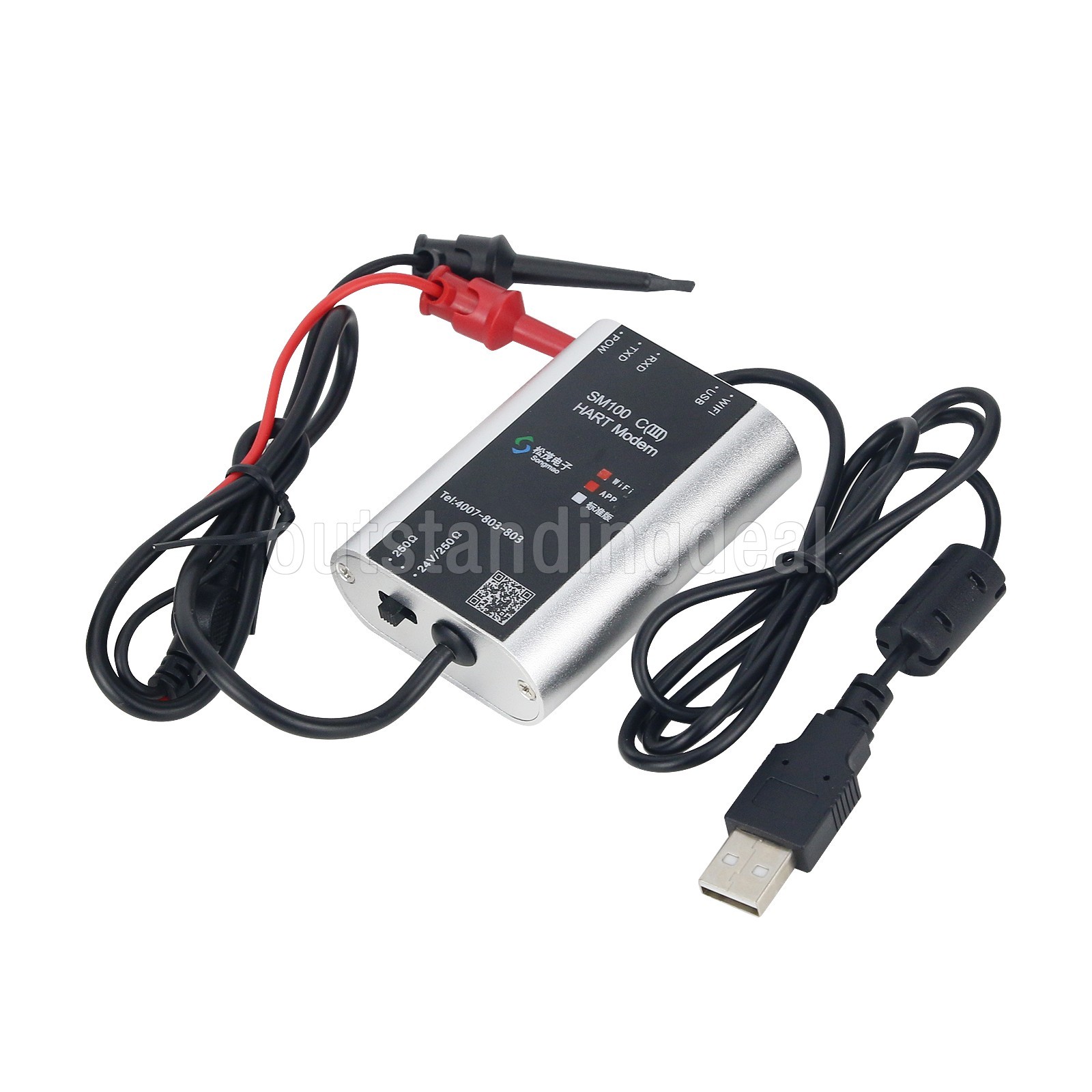 SM100-C (III) Hart Modem USB to Hart Modem HART Cat Support Mobile APP Debugging