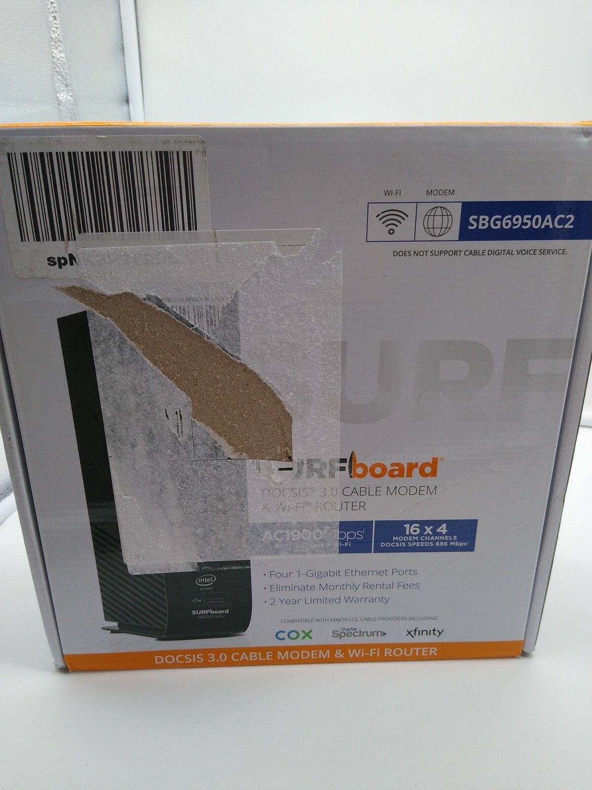 ARRIS Surfboard SBG6950AC2 Wireless Cable Modem – Black READ