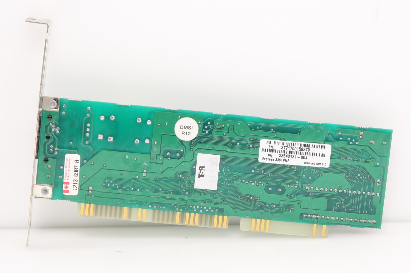 Vintage SupraExpress 23540131-004 33.6i PnP ISA Voice Modem Card L3903-57.