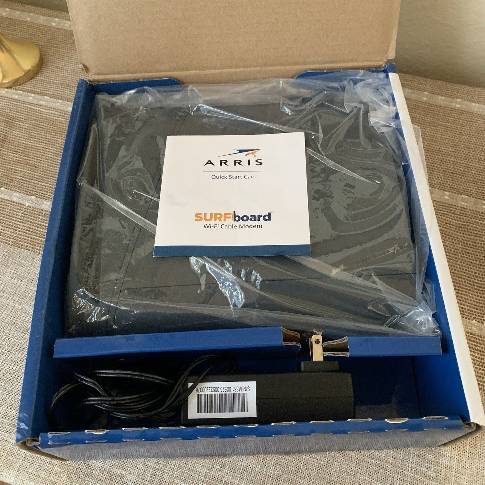 ARRIS SURFboard G34 DOCSIS 3.1 Wi-Fi 6 Cable Modem AX3000 For Repair Parts Only