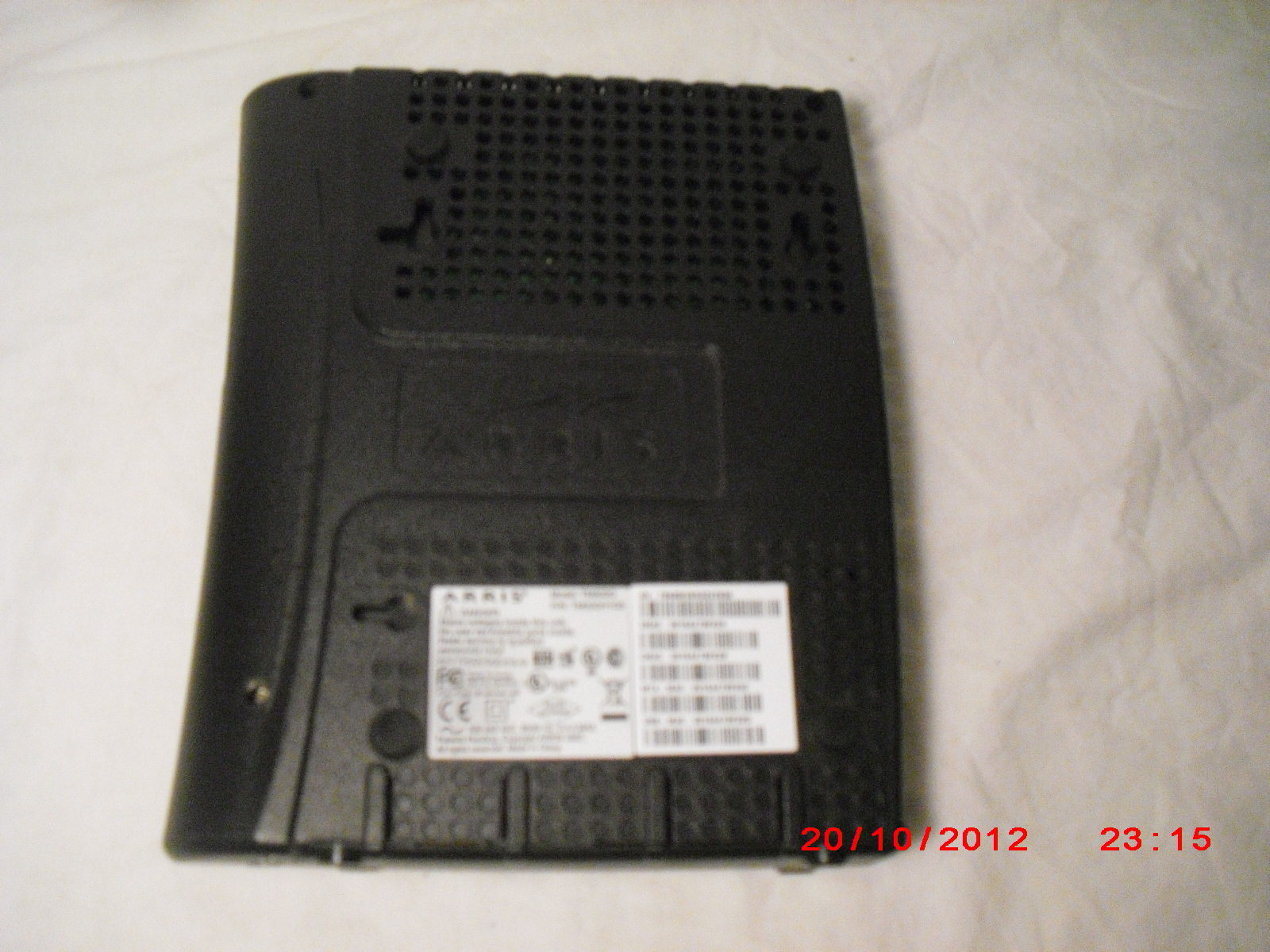 ARRIS TM502G Telephony Modem NO POWER ADAPTER