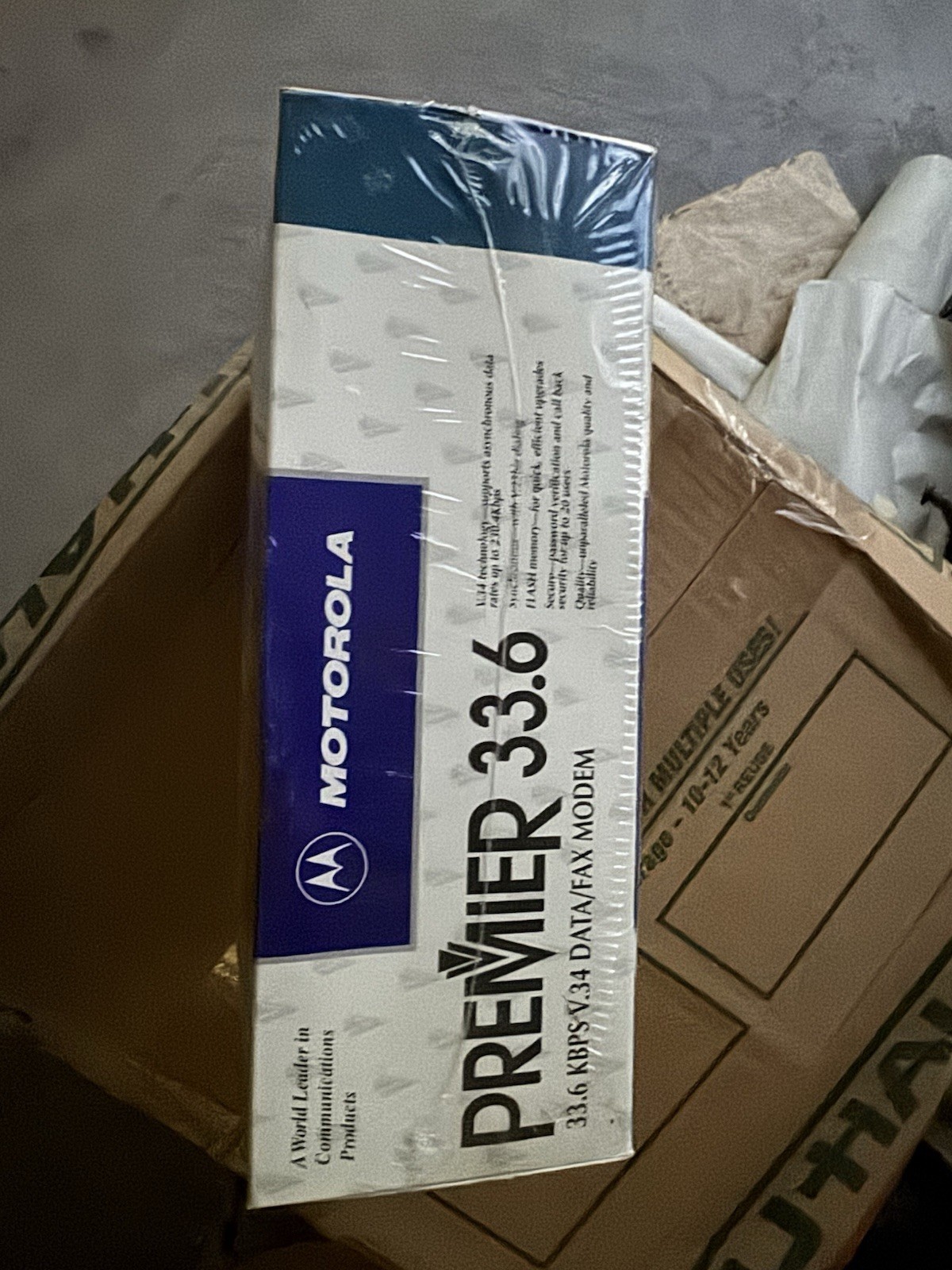 Motorola Premier 33.6 Modem New In Sealed Box