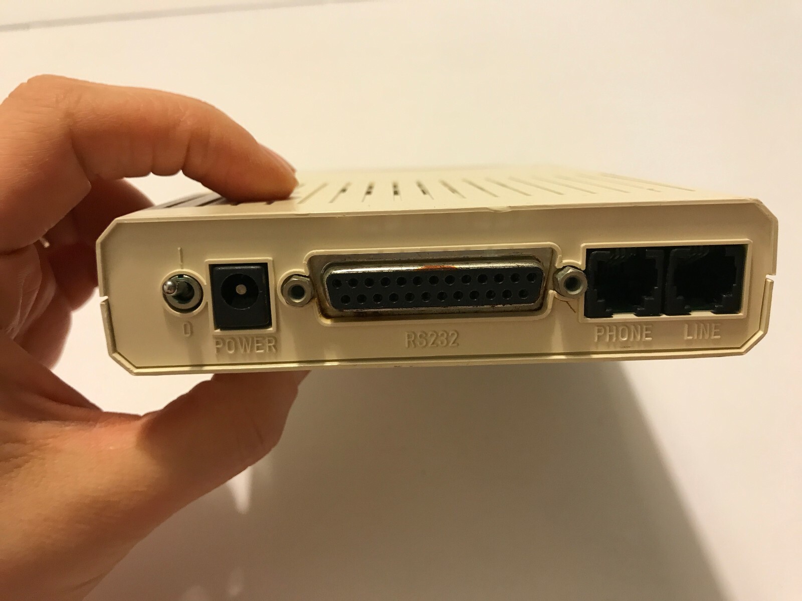 Practical Peripherals PM288MT 1000mA Mini Tower II V.34 External Data/Fax Modem