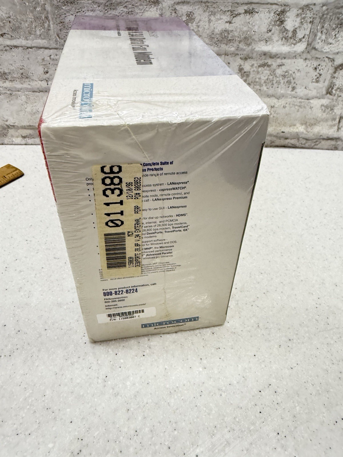 Vintage Collectable External Data Fax modem Microcom Desk porter 28.8P Sealed