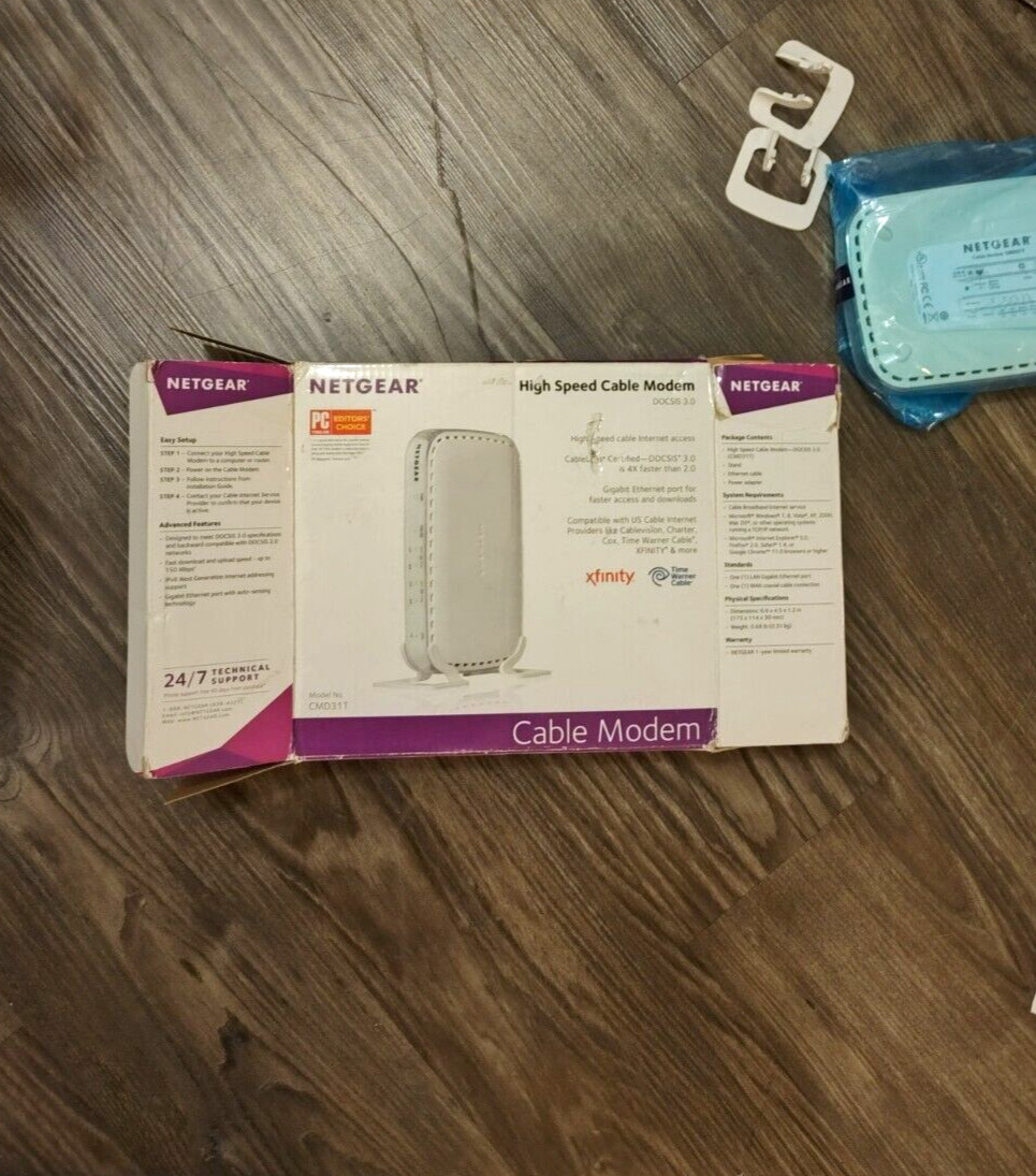 NETGEAR DOCSIS 3.0 – High Speed Cable Modem CMD31T