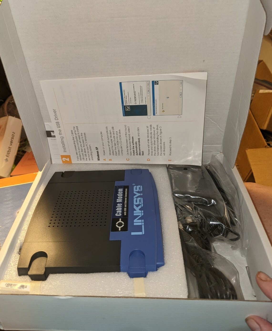 NEW Linksys BEFCMU10 USB Etherfast Cable Modem 42.88 mbps FREE SHIPPING