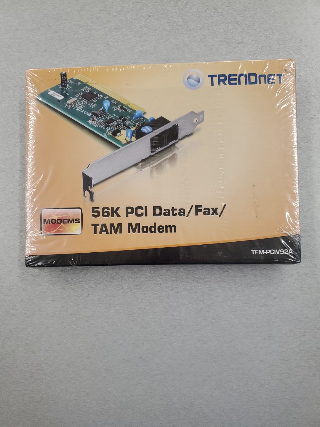New Sealed Trendnet 56K High Speed Internal PCI Modem Data Fax TAM Modem