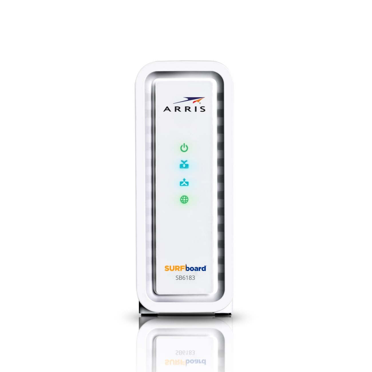ARRIS SURFboard SB6183 DOCSIS 3.0 Cable Modem White Manufacturer Refurbished