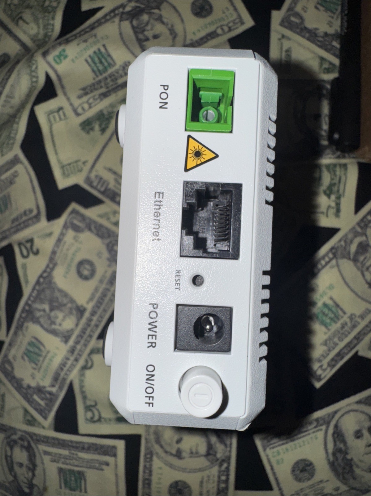 Nokia Intertek Fiber Optix Ethernet Network Terminal ONT MODEM G-010G-A