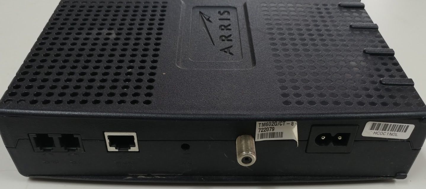 Arris TM602 G/CT Modem: Please Read Description.