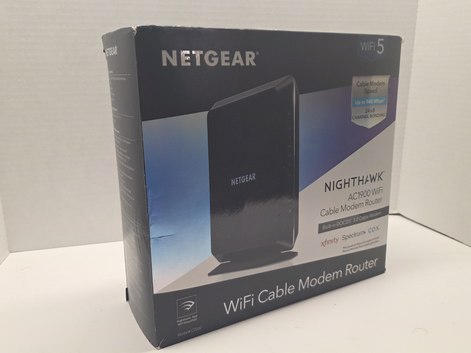 Netgear AC1900 Wifi Cable Modem Model: C7000v2