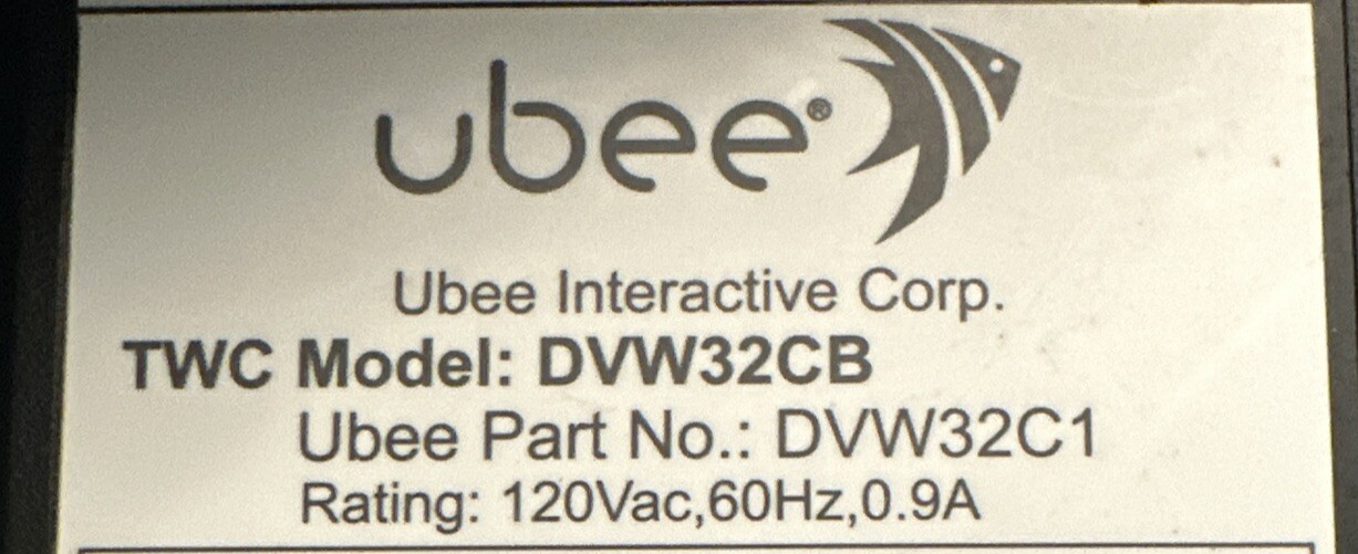 UBEE DVW32CB Wireless Wi-Fi Modem Router Voice Gateway TWC + Wires Combo