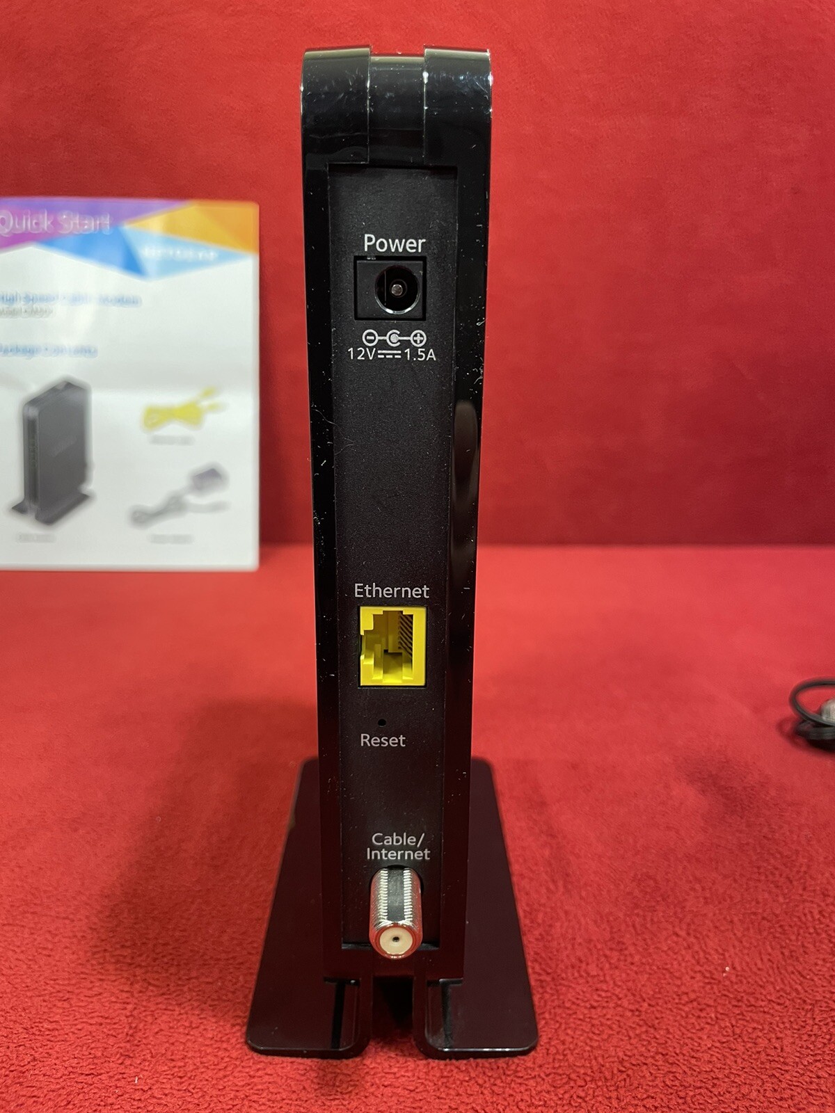 NETGEAR CM500-1AZNAS (16×4) DOCSIS 3.0 Cable Modem Max Download Speeds 680Mbps