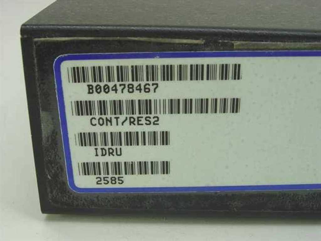 CRC IDRU-II Intelligent Digital Recovery Unit 14,4 120VAC @ 0.20A 50/60Hz