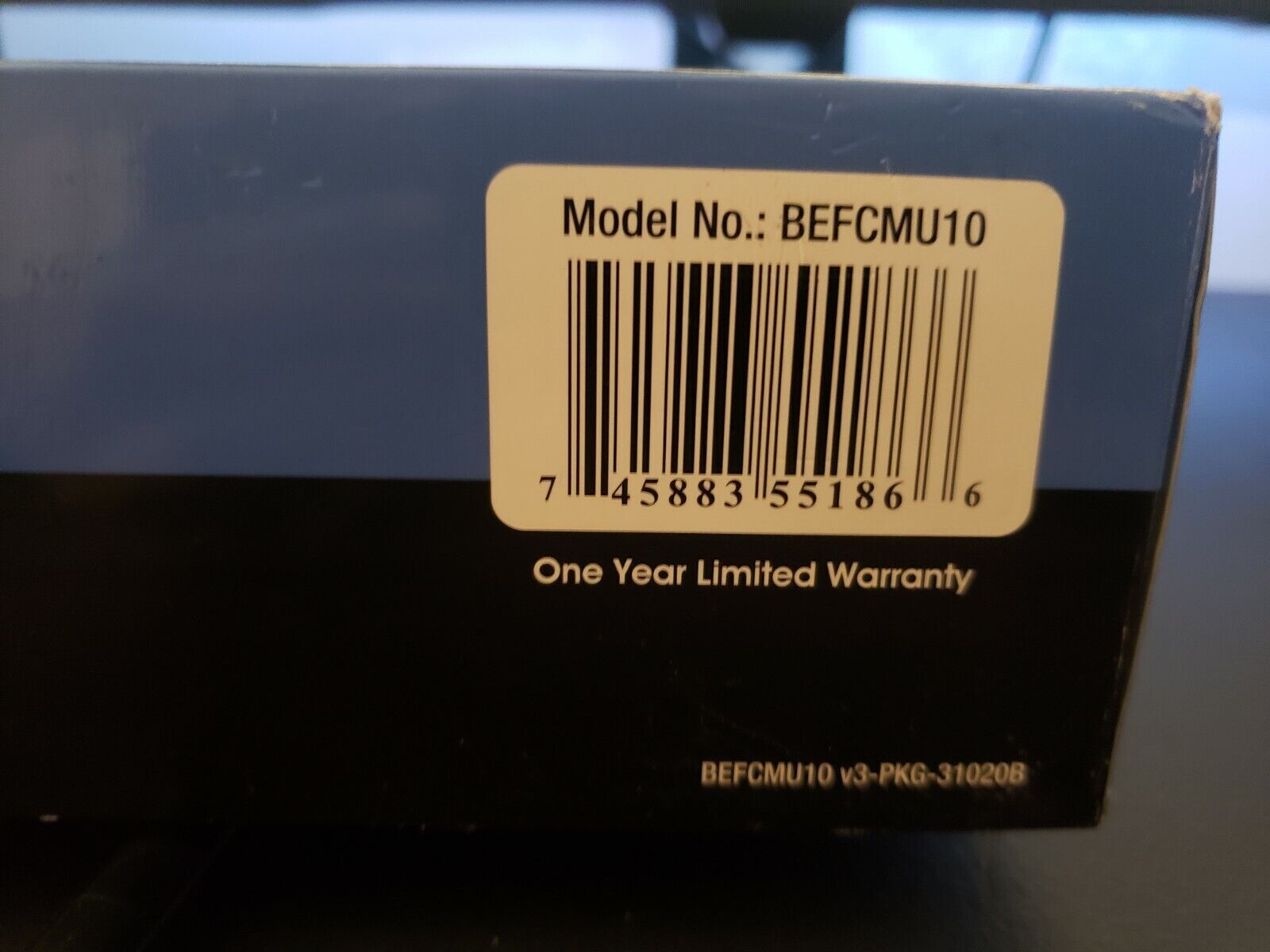 Linksys BEFCMU10 Ver.3 Cable Modem w/ USB & Ethernet Connections 42.88 Mbps