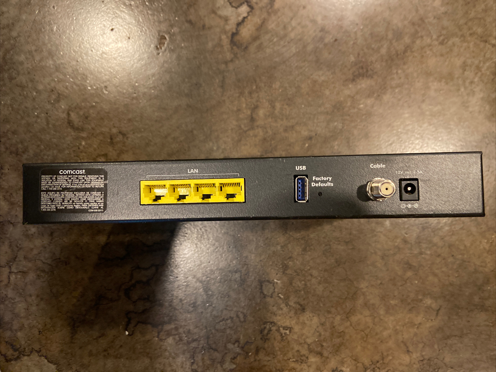 Netgear Comcast Business Class CG3000DCR Advanced Cable Modem Gateway