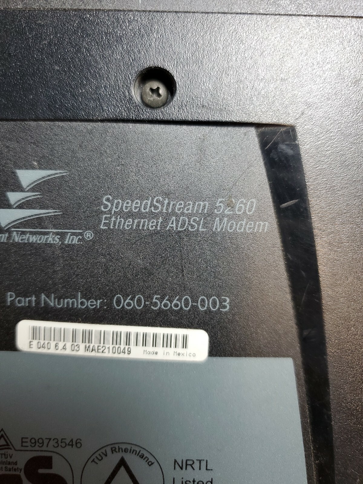 Efficient Networks SpeedStream 5260