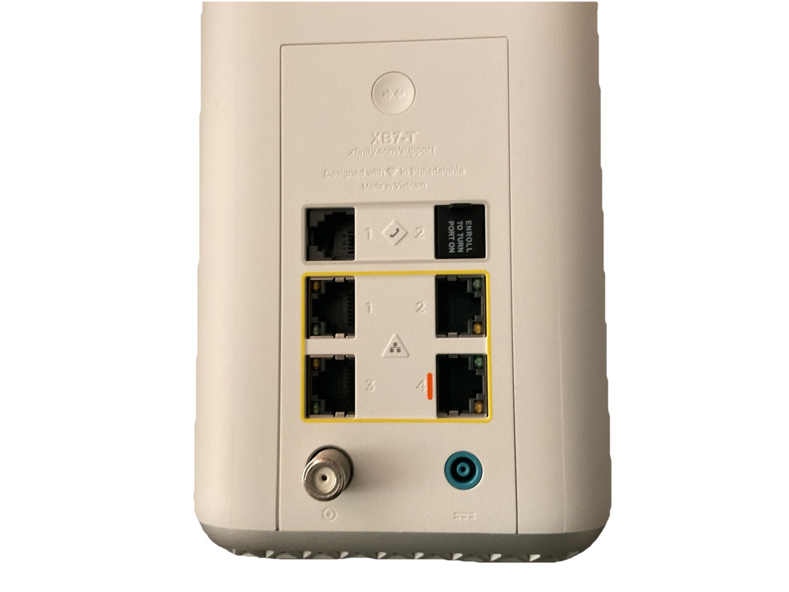 Xfinity XB7-T Gigabit WiFi Router No Internet Cable