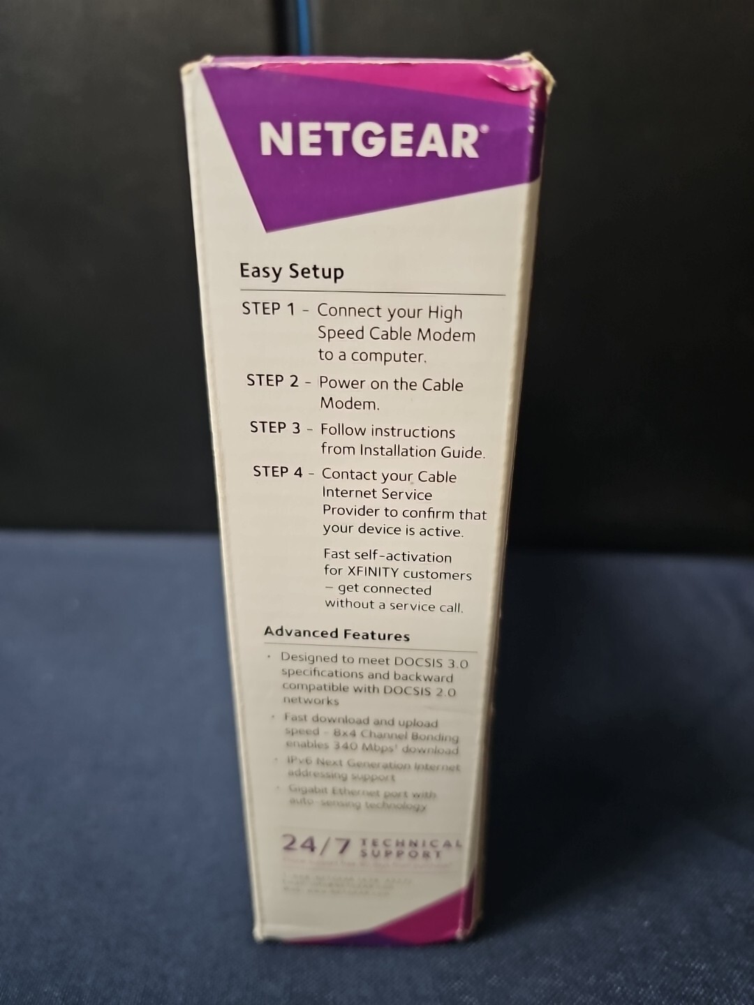 NETGEAR CM400 Cable Modem No Stand