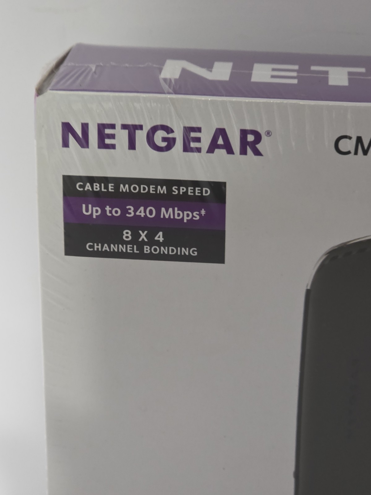 NETGEAR DOCSIS 3.3 CM400 340 mbps High Speed Cable Modem NEW SEALED