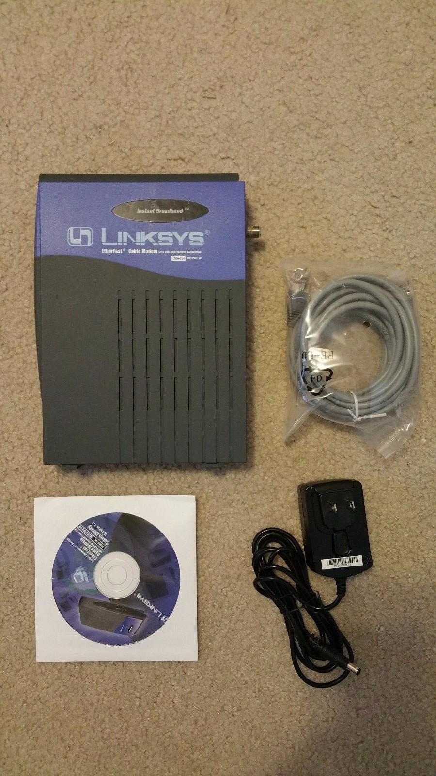 Linksys Cisco BEFCMU10 Cable Modem