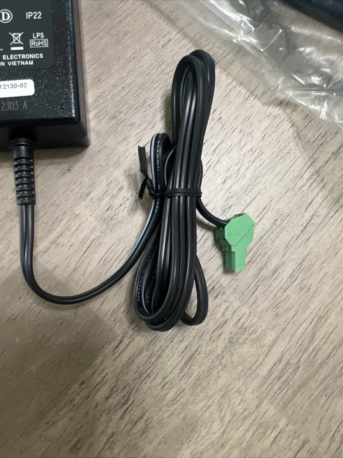 * TC Communications TC3PS-TB-15 Power Supply for TC Power Optics Modem; 12V 1.5A