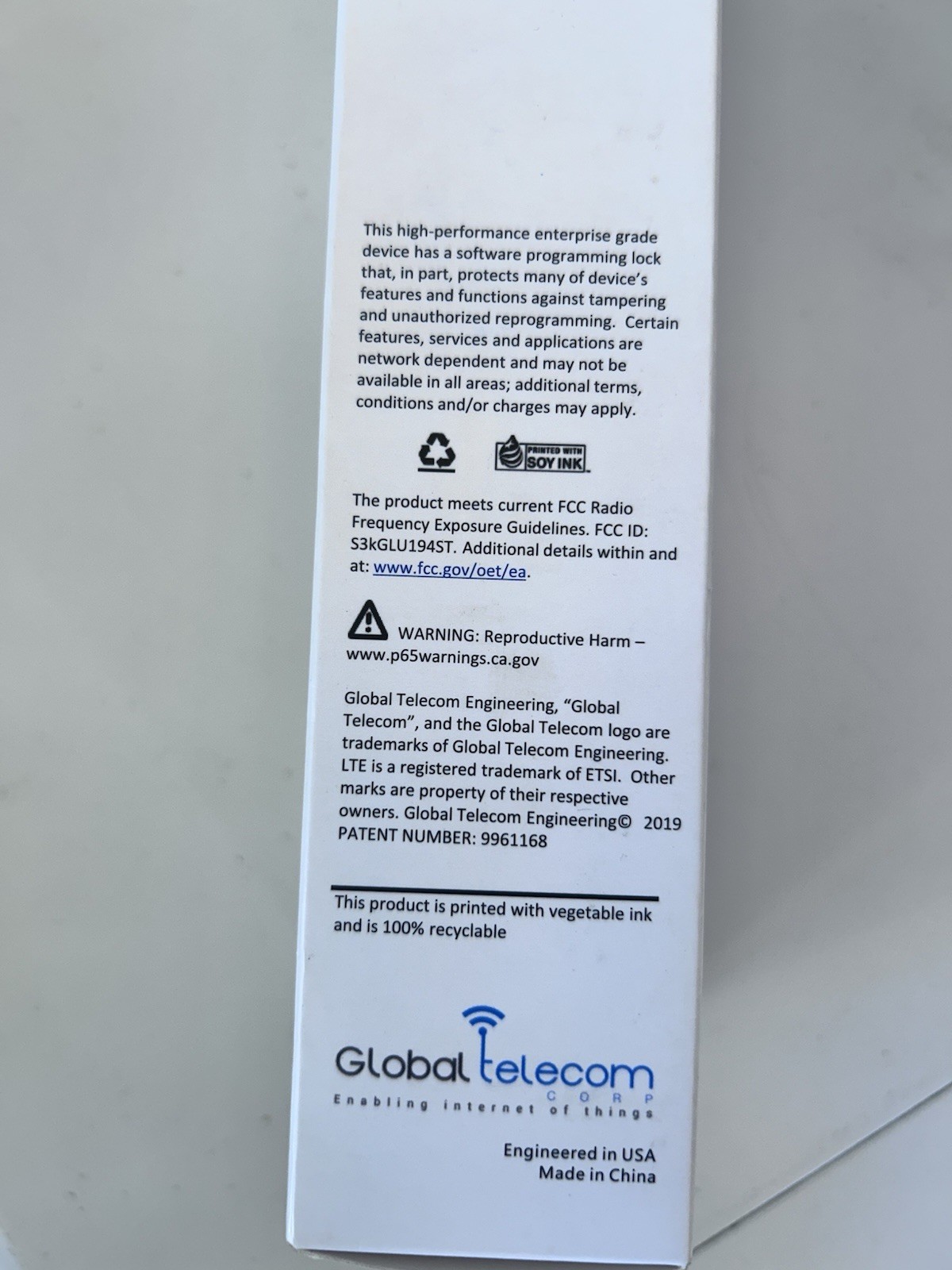 NetStick Global Telecom 4G USB Modem GLU194ST