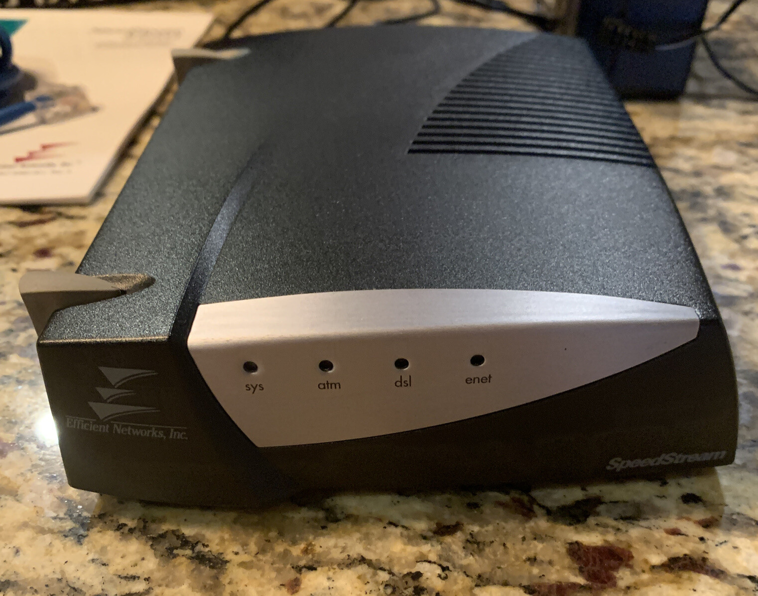 SpeedStream 5260 Ethernet ADSL DSL Modem Efficient Networks Inc