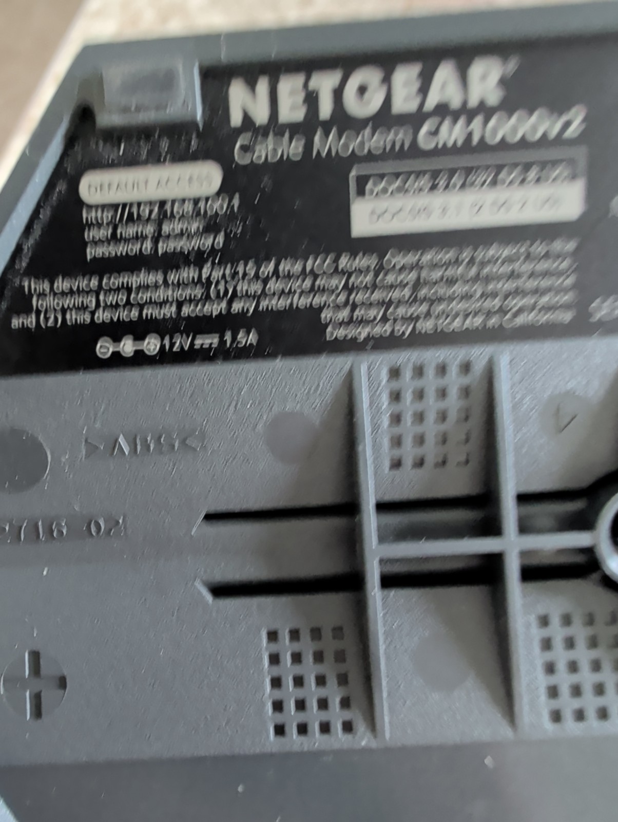 Netgear CM1000v2 Nighthawk DOCSIS 3.1 Cable Modem