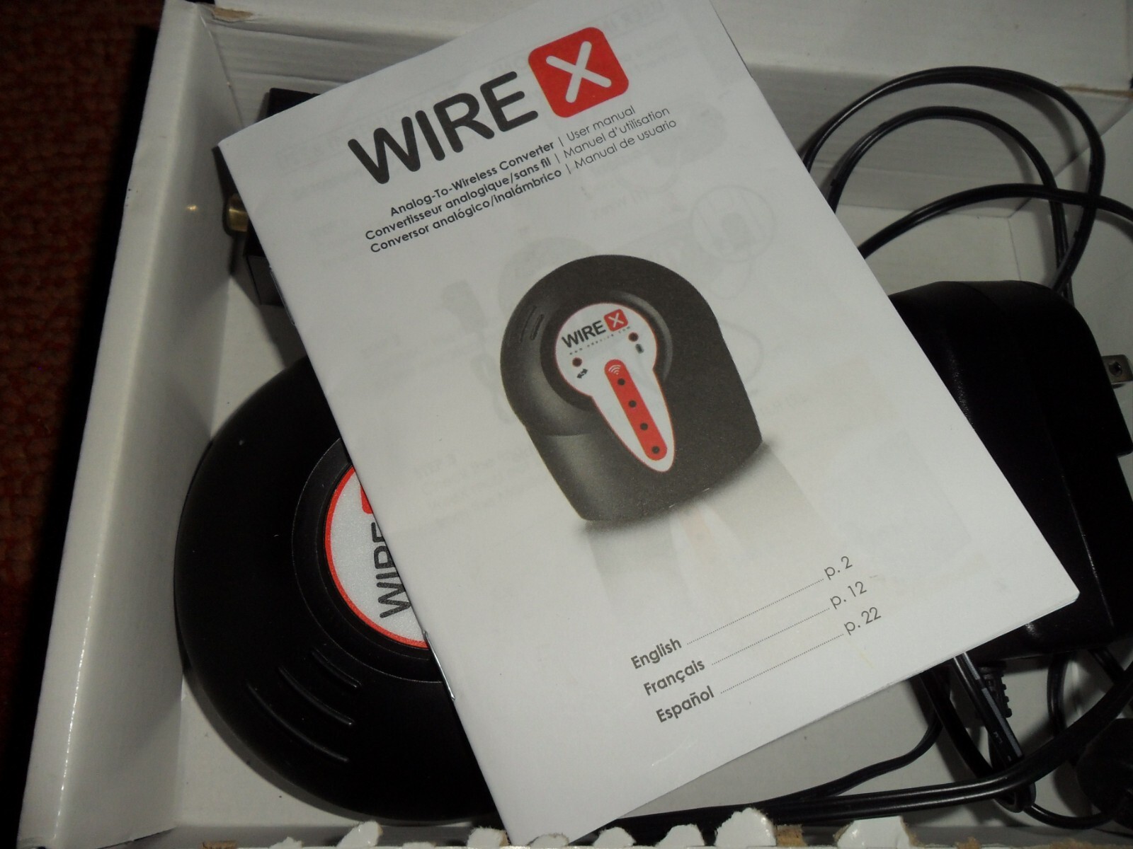 Wire X Analog to Wireless Converter Wirex3GLCMed01